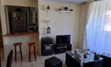 Departamento amoblado en Segundo piso, Condominio San Martín