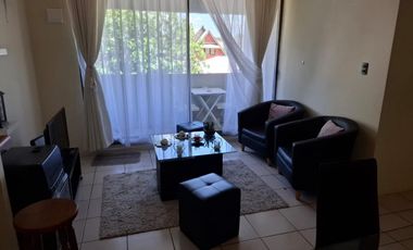 Departamento amoblado en Segundo piso, Condominio San Martín