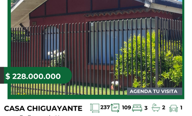 VENTA CASA 3HAB 2BA CHIGUAYANTE