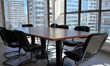 OFICINA AMOBLADA  207 M2  2 NIVELES   METRO CHILE-ESPANA