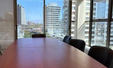 OFICINA AMOBLADA  207 M2  2 NIVELES   METRO CHILE-ESPANA