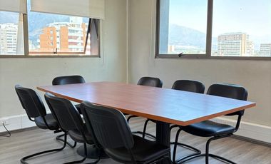 OFICINA AMOBLADA  207 M2  2 NIVELES   METRO CHILE-ESPANA