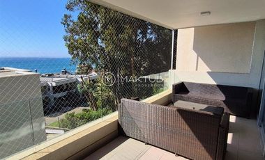 Departamento en Arriendo en Avenida Borgoño frente al mar