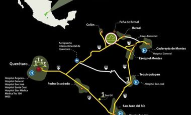 Terreno en  Venta La Peña Residencial en Bernal Querétaro