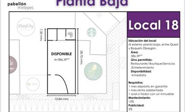 Locales en Renta en La Purísima