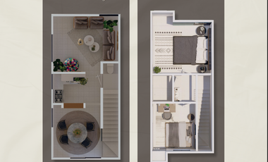 Casas (Mod. Amatista)  en Venta  en Tixcacal Opichen, Mérida.