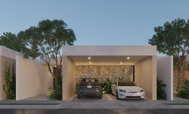 CASA EN VENTA MERIDA, CHOLUL, FINISTERRE 2, A 10 MESES.