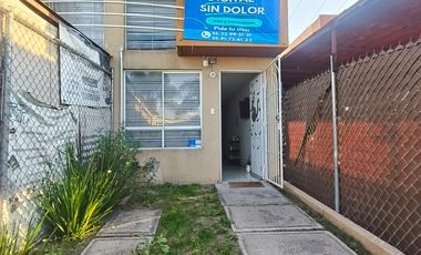 CASA EN VENTA  HEROES OZUMBILLA TECAMAC, EDO MEX SUP. 68.86 ( INFONAVIT )