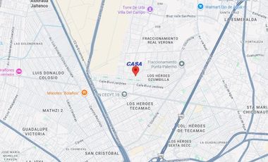 CASA EN VENTA  HEROES OZUMBILLA TECAMAC, EDO MEX SUP. 68.86 ( INFONAVIT )