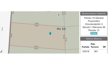 Terreno en Sierra de los Padres 901 m² totales. Cel. 223 542----