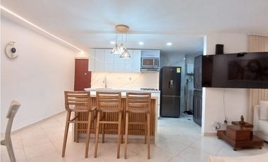 Apartamento moderno para la renta amoblada en Envigado con terraza