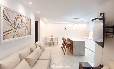 Apartamento moderno para la renta amoblada en Envigado con terraza