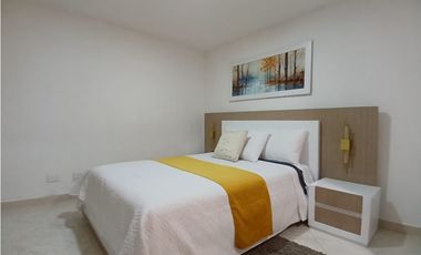 Apartamento moderno para la renta amoblada en Envigado con terraza