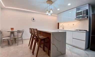 Apartamento moderno para la renta amoblada en Envigado con terraza
