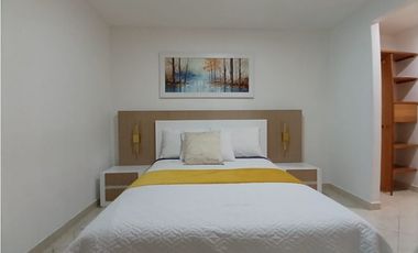 Apartamento moderno para la renta amoblada en Envigado con terraza