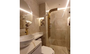 Apartamento moderno para la renta amoblada en Envigado con terraza