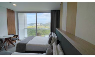 Aparta Suite amoblado en bello horizonte zona irotama 005R