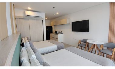 Aparta Suite amoblado en bello horizonte zona irotama 005R