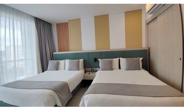 Aparta Suite amoblado en bello horizonte zona irotama 005R