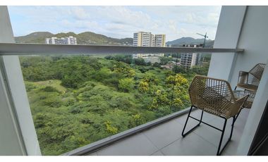 Aparta Suite amoblado en bello horizonte zona irotama 005R