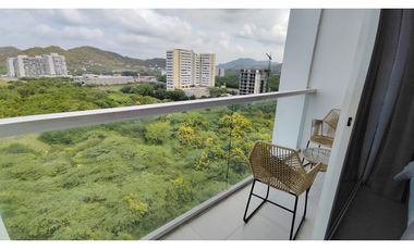 Aparta Suite amoblado en bello horizonte zona irotama 005R