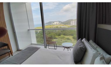 Aparta Suite amoblado en bello horizonte zona irotama 005R