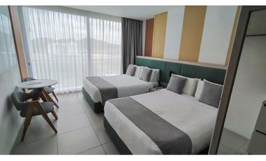 Aparta Suite amoblado en bello horizonte zona irotama 005R