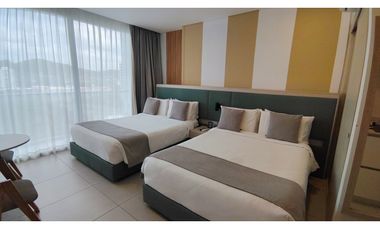 Aparta Suite amoblado en bello horizonte zona irotama 005R