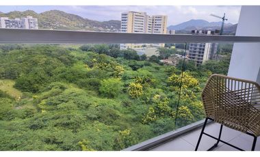 Aparta Suite amoblado en bello horizonte zona irotama 005R