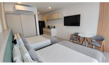 Aparta Suite amoblado en bello horizonte zona irotama 005R
