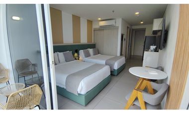 Aparta Suite amoblado en bello horizonte zona irotama 005R