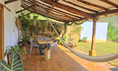 Vendo Casa Campestre Barichara Vda. Pino  Loft Toca