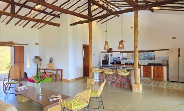 Vendo Casa Campestre Barichara Vda. Pino  Loft Toca