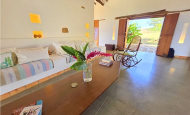 Vendo Casa Campestre Barichara Vda. Pino  Loft Toca