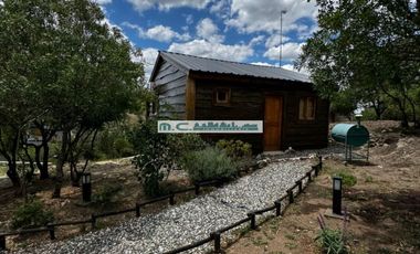 AT158. CUESTA BLANCA. CABAÑA DE TRONCO 2/3 PAX C/PILETA