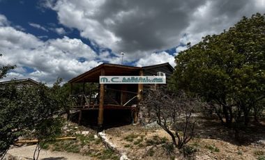 AT158. CUESTA BLANCA. CABAÑA DE TRONCO 2/3 PAX C/PILETA