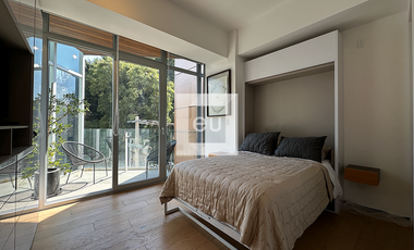 Loft en renta con vista a la plaza Cibeles