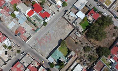 Terreno en esquina de 1,000m2 a 2 minutos del Centro de ACTOPAN, HGO. Ideal Franquicias.