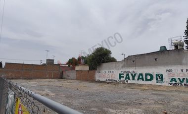 Terreno en esquina de 1,000m2 a 2 minutos del Centro de ACTOPAN, HGO. Ideal Franquicias.