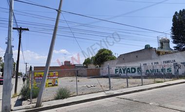 Terreno en esquina de 1,000m2 a 2 minutos del Centro de ACTOPAN, HGO. Ideal Franquicias.