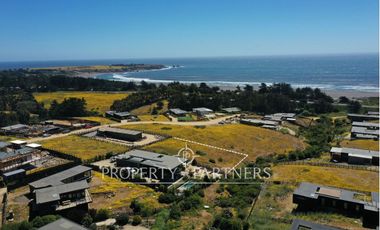 Pichilemu, Terreno en exclusivo condominio con Vista al mar