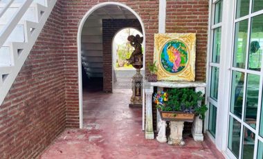 For Sale European-style House with Natural View on a Large 4 Rai Plot in Bang Len District, Nakhon Pathom, CX-137317