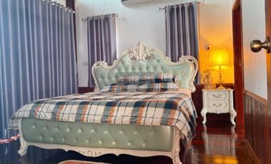 For Sale European-style House with Natural View on a Large 4 Rai Plot in Bang Len District, Nakhon Pathom, CX-137317