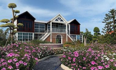 For Sale European-style House with Natural View on a Large 4 Rai Plot in Bang Len District, Nakhon Pathom, CX-137317