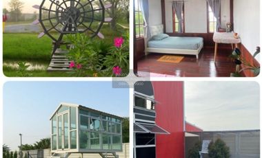 For Sale European-style House with Natural View on a Large 4 Rai Plot in Bang Len District, Nakhon Pathom, CX-137317