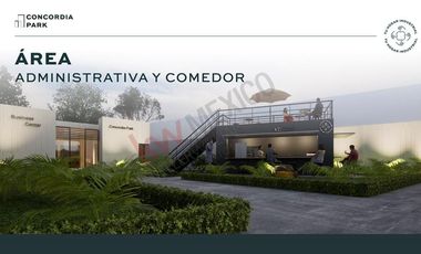 Terreno en preventa de 573.46 m² dentro del Parque Industrial Concordia Park a solo 900 metros dela Carr. 57 (SLP-Qro) Querétaro, Qro.