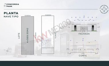 Terreno en preventa de 573.46 m² dentro del Parque Industrial Concordia Park a solo 900 metros dela Carr. 57 (SLP-Qro) Querétaro, Qro.