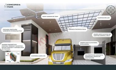 Terreno en preventa de 573.46 m² dentro del Parque Industrial Concordia Park a solo 900 metros dela Carr. 57 (SLP-Qro) Querétaro, Qro.