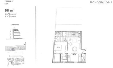 HB Bienes Raíces ALQUILA Departamento en  VENICE BALANDRAS