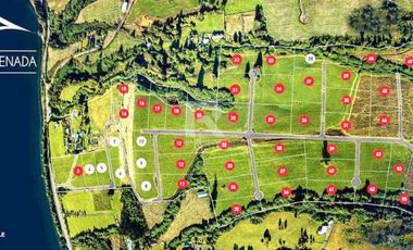 PARCELAS CON LA MEJOR VISTA LAGO Y VOLCAN Y MARINA PROPIA